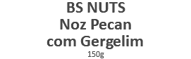 BS NUTS Noz Pecan com Gergelim 150g